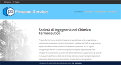 Desktop Screenshot of process-service.it